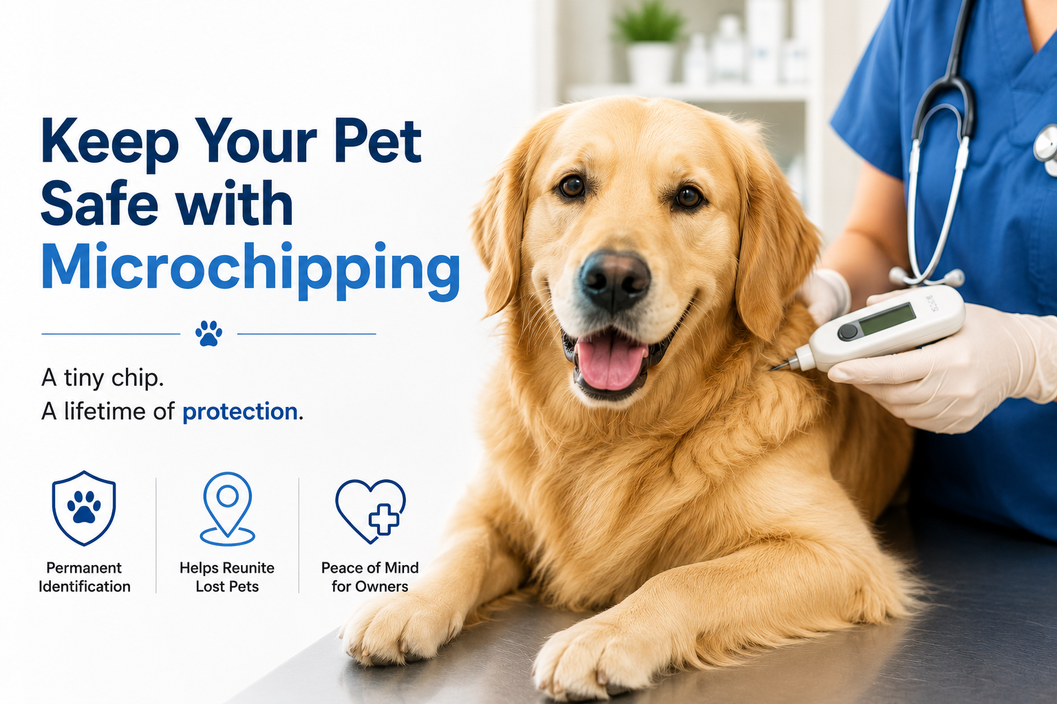 Keep Your Pet Safe with Microchipping